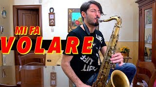 VOLARE  Fabio Rovazzi Gianni Morandi Saxophone Cover [upl. by Ynos]