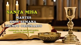 SANTA MISA LUNES 17 DE SEPTIEMBRE DEL 2024  XXIV SEMANA DE T ORDINARIO  OSJ [upl. by Alle]