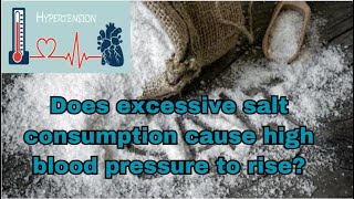 Know the Facts About Salty Foods That Cause High Blood Pressure [upl. by Gnot88]