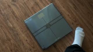 WITHINGS Body Comp Scale for Body Weight and Complete Body Analysis Review [upl. by Acile]