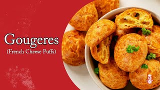 Gougeres are an easy cheesy French appetizer that youve got to try [upl. by Frick647]