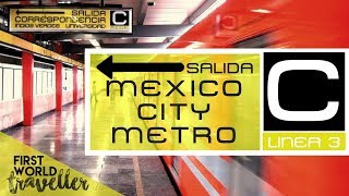 The BEST Mexico City SUBWAY Guide  How to use the Metro in CDMX  Traducción al español [upl. by Nnylirret140]