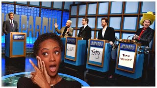 FIRST TIME REACTING TO  SNL40 Celebrity Jeopardy  SNL [upl. by Verina]