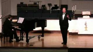 Christopher Holloway Baritone sings Joey Joey from The Most Happy Fella [upl. by Angle]