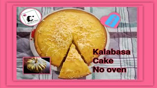 No oven kalabasa cake  cake recipe masustansya [upl. by Barrus]