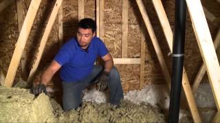 Roxul RockFill Top Up Attic Insulation [upl. by Annoif729]