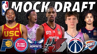 2024 NBA Mock Draft NBA FULL FIRST ROUND MOCK DRAFT  Utility Sports 2024 NBA Mock Draft [upl. by Onej244]