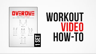 Overdue Workout  HowTo   One Set  by DAREBEE [upl. by Rawdon]