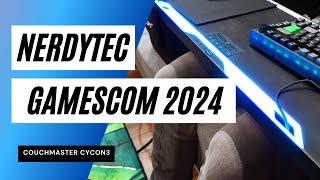 Nerdytec Couchmaster Cycon3 auf der gamescom 2024 [upl. by Ayardna]