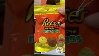 Reeses Mini Creme Eggs easteregg chocolate candy [upl. by Clay149]