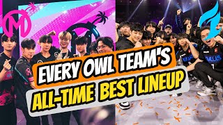 The Best AllTime Lineup For Every OWL Team OW2 Era [upl. by Cleavland927]