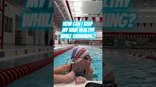 Hair care tips for swimmers🏊‍♀️ swimming swimmer haircare [upl. by Noreh]