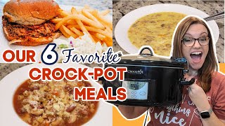 🌟 THE BEST OF 🌟 CROCKPOT RECIPES  OUR FAMILYS FAVORITE SLOW COOKER DINNERS  WHATS FOR DINNER [upl. by Donelu330]