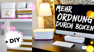 werbung  Mehr Ordnung im Büro  Boxen Lösung WOHNPRINZ [upl. by Meier]