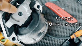 How To Check If The MotorEngine Mounts Are Bad In Your Audi C7 A6 [upl. by Iroc]