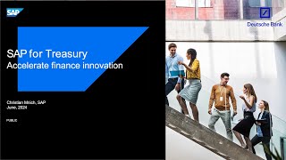 SAP Treasury Update amp MBC in der Praxis  mit SAP AG [upl. by Eninnaej177]