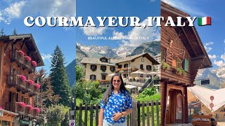 Courmayeur Italy 🇮🇹 Beautiful Alpine Town in Italy  Walking Tour [upl. by Carmel]