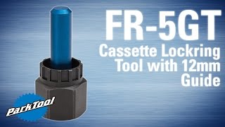 FR5GT Cassette Lockring Tool with 12mm Guide Pin Discontinued [upl. by Enomrej539]