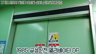 경기도 안양시 동안구 비산동 삼호뉴타운4차아파트 금성엘리베이터 탑사기 11라인 [upl. by Damali]