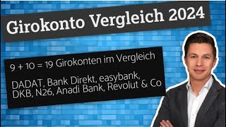 Girokonto Vergleich 2024 für Österreich  910 gratis und günstige Konten im Vergleich [upl. by Batty]