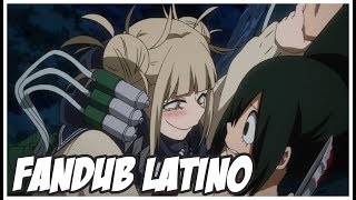 BNHA Uraraka amp Tsuyu VS Toga  Fandub Español Latino [upl. by Anairotciv]