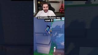 Screaming Makes You Jump In ROBLOX [upl. by Godber]