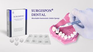 Surgispon Dental haemostatic sponge [upl. by Rucker]