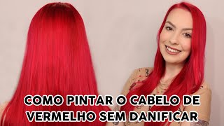 CABELO VERMELHO SEM DANIFICAR [upl. by Barri]