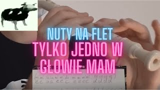 tylko jedno w głowie mam  nuty na flet  Cypis  Gdzie jest biały węgorz [upl. by Penoyer43]