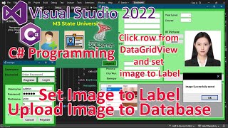 C Programming  Upload image into Database  Retrieve image from database and set to Label [upl. by Feetal]