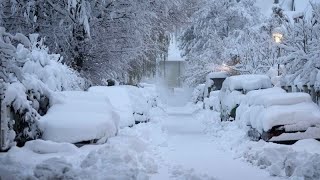 Schneechaos in Bayern [upl. by Ydnirb]