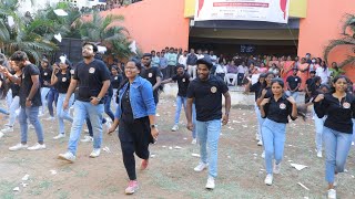 Vaagdevi College of Engineering FLASHMOB  Technocraft 2023  Silver Jubliee Celebrations [upl. by Yarehs]