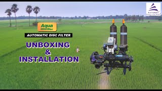 Automatic Disc Filter Unboxing and Installation [upl. by Airrej235]