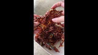 Raw Marinated Crab [upl. by Annola710]