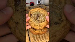 24h chocolate chip cookies  🍪 easyrecipe cookies [upl. by Arnaud187]