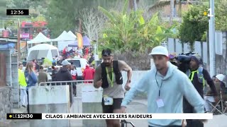 Grand Raid 2024 Les premiers raideurs débarquent au petit matin à Cilaos [upl. by Domph204]