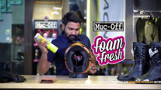 MUCOFF Helmet Foam Fresh  SPARTAN PROGEAR [upl. by Willette]