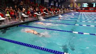 Womens 200 Fly D Final  2019 NCSA Spring Swimming Championships [upl. by Nyltac]