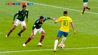 Neymar vs Mexico World Cup 2018  HD 1080i [upl. by Ahsratan]