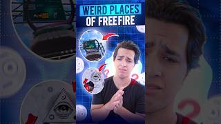 Weird places of free fire 🤷‍♂️😵‍💫 Must Watch shorts freefire [upl. by Edra]