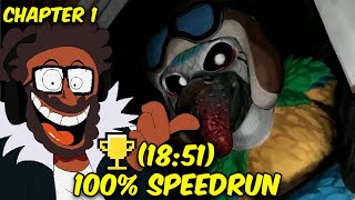 Indigo Park 100 SPEEDRUN 1852 former world record D [upl. by Meris]