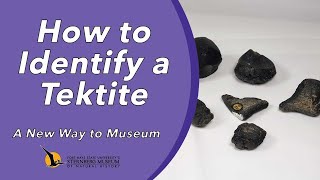 How to Identify a Tektite  A New Way to Museum [upl. by Breech]