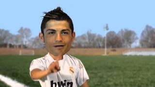 Cristiano Ronaldo Messi Bailando Dance Sexy I Know It Radamel Falcao ᴴᴰ [upl. by Lyndes]