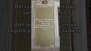 Ustadz Hannan Attaki Quotes shorts [upl. by Eikcim5]