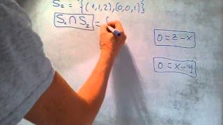 ÁLGEBRA  Cómo calcular la intersección de dos subespacios vectoriales [upl. by Llehsyt]