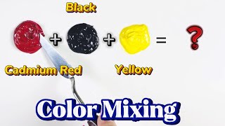 Guess what the final color could be❓🎨  color mixing  paint mixing  art videos  ASMR art [upl. by Floridia]