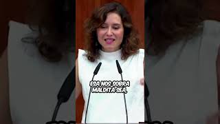 Isabel Diaz Ayuso critíca el Comunismo [upl. by Alpheus677]