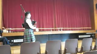 Cullybackey Solos 2016  Junior Piping  Mark Hasson [upl. by Aikym6]