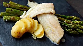 GRILLED FLATFISH VIDEO RECIPE  Big Green Egg Mini  Flatfish recipe [upl. by Nimsaj76]