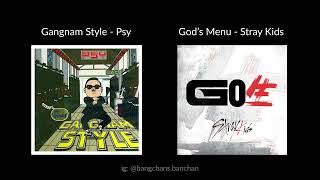 Gods Menu but its Gangnam Style  Stray Kids X Psy Mashup [upl. by Buckie198]